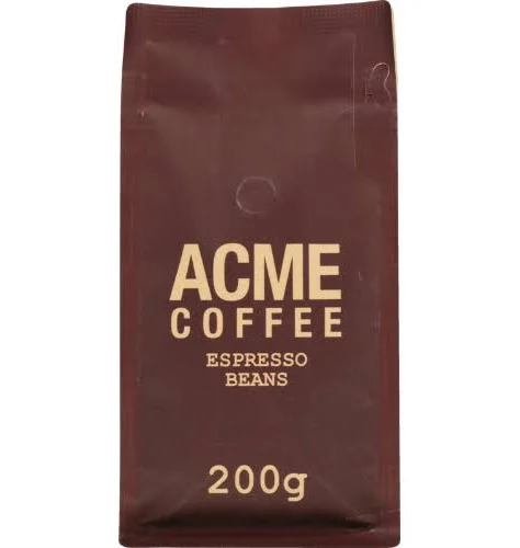 ACME COFFEE Espresso Beans Coffee 200g from Acme + Prefab Cafe