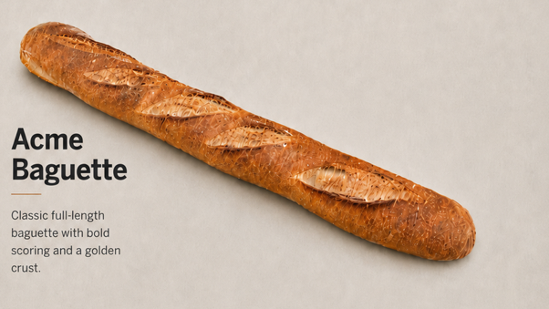Acme + Prefab Baguette