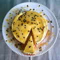 Arobake Passionfruit Coconut Cake