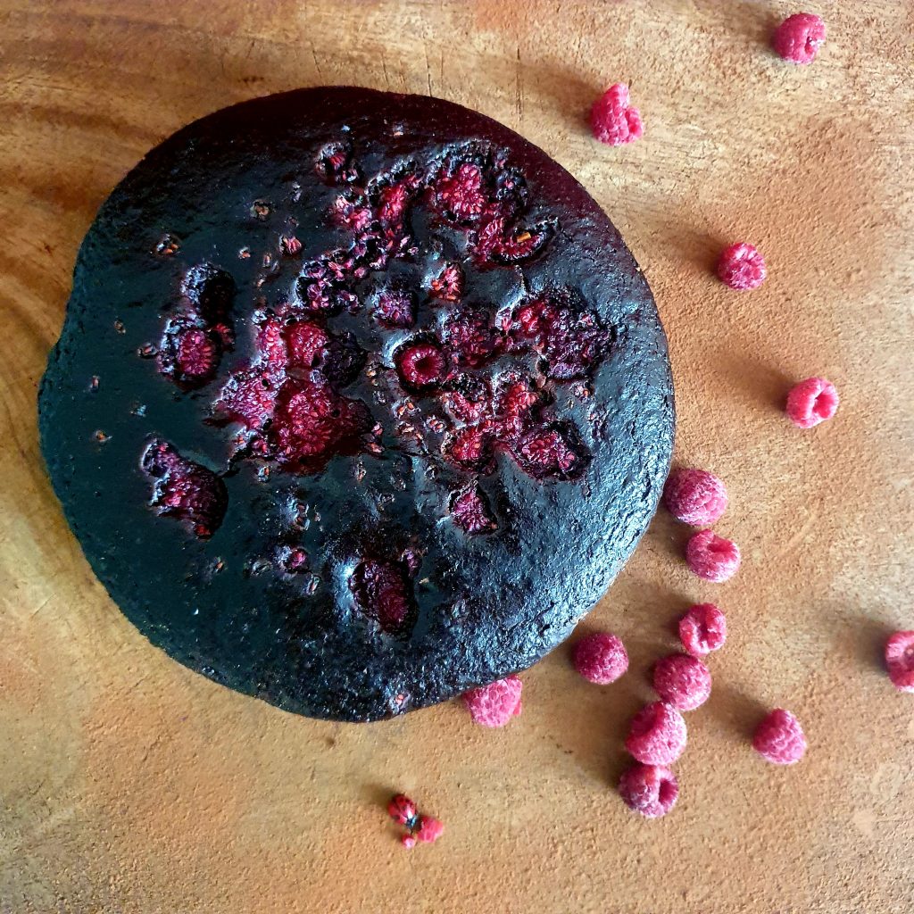 Arobake Vegan Chocolate Raspberry Cake
